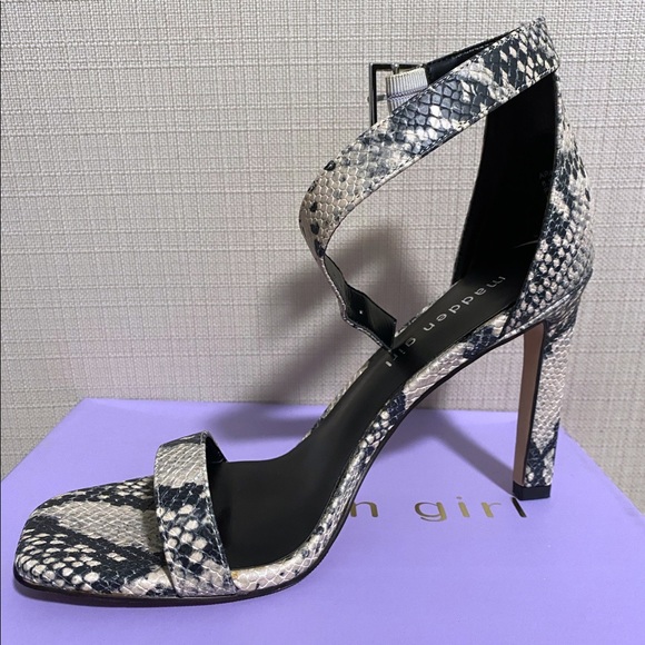 Madden Girl Snake Print Heels - Picture 2 of 2
